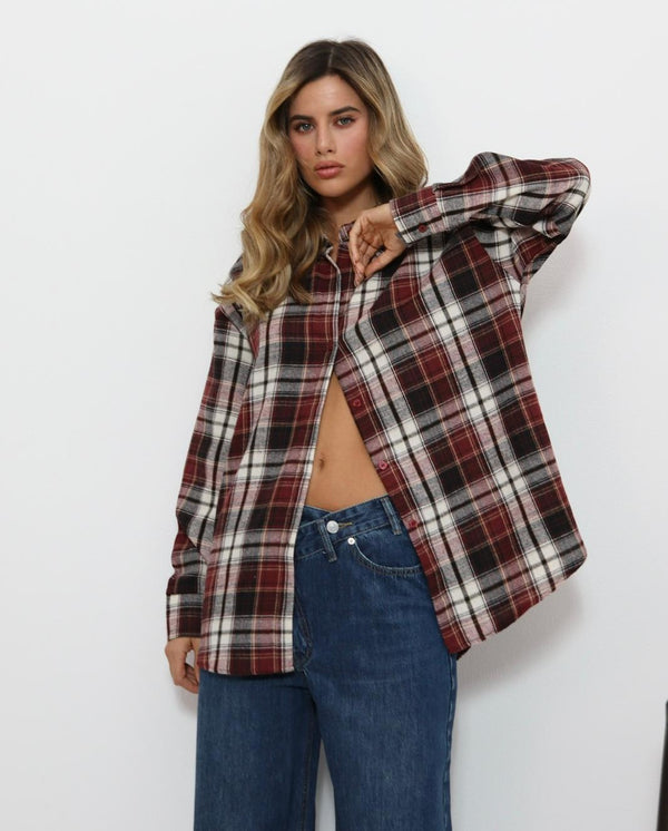 חולצה משבצות EVE