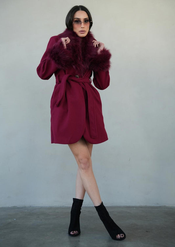 ג'קט צמר פרווה Peri