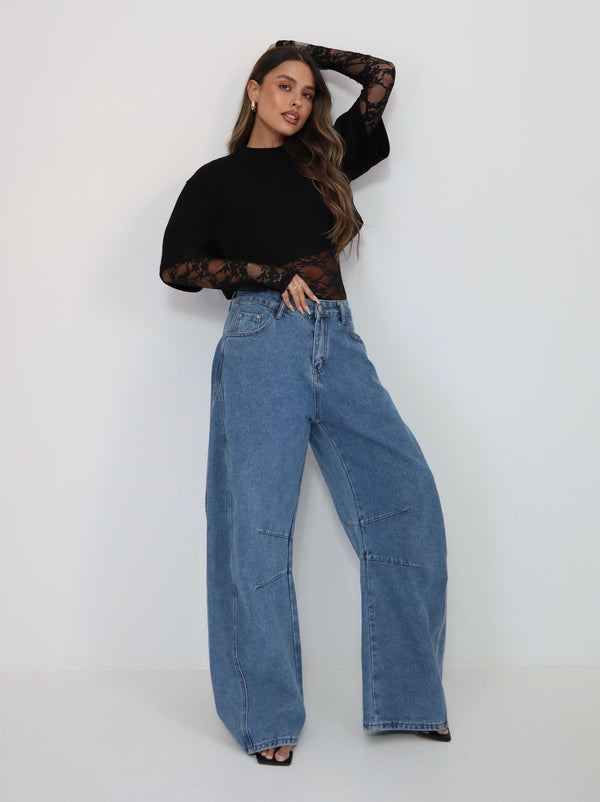 בגד גוף Rif תחרה