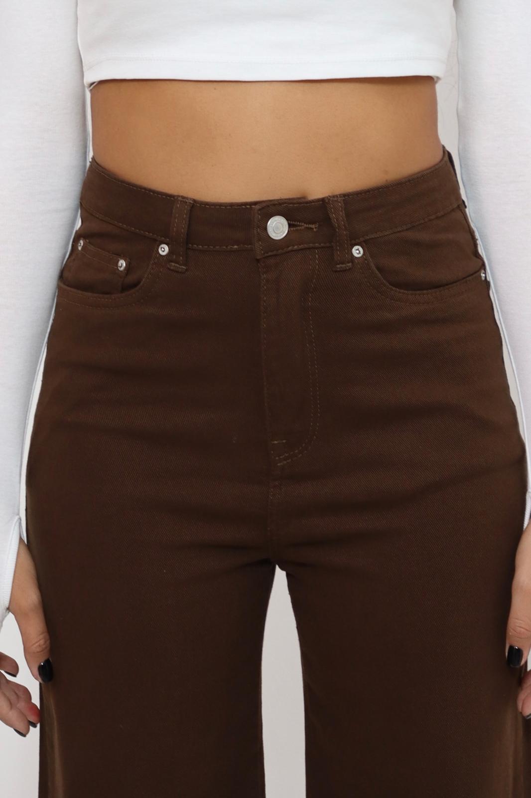 מכנס רחב אלגנטי לנשים בגזרה ישרה