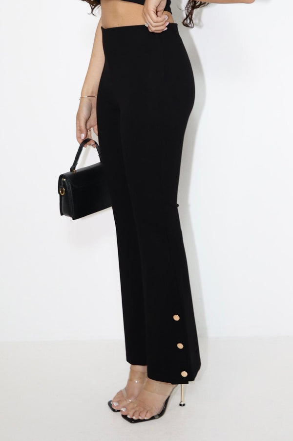  מחטב מכנס Sexso 9252/20 גזרה גבוהה שחור מבט קדמי מלא