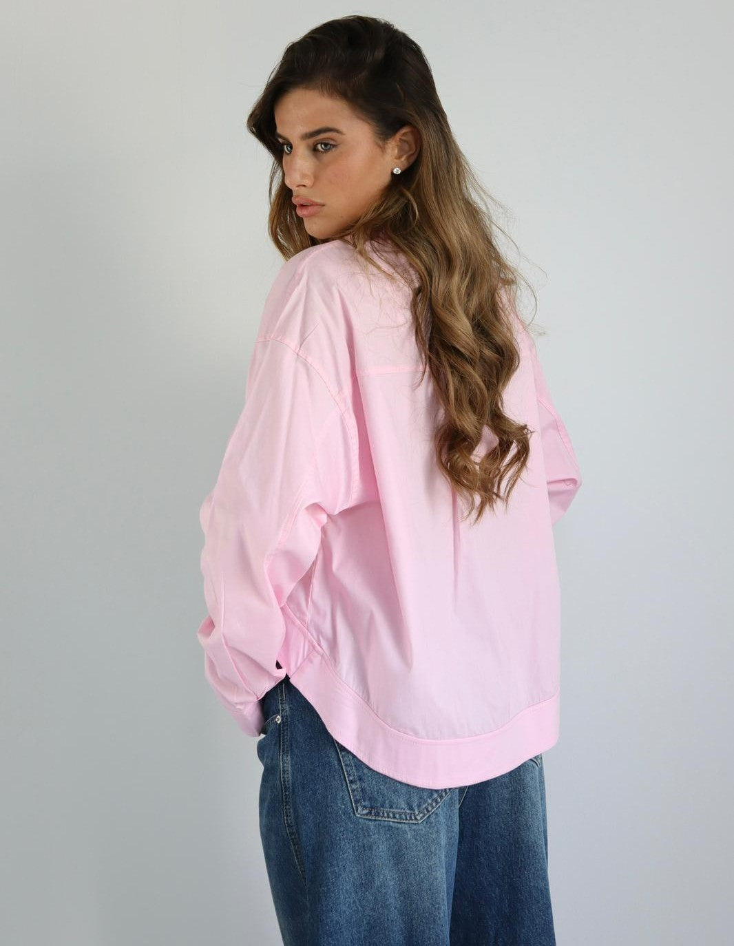 חולצת Ema צבע ורוד חזית מלאה