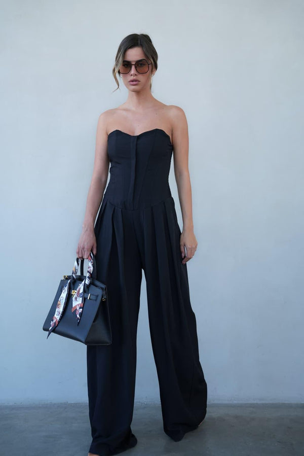 אוברול לנשים – אוברול ערב אלגנטי בגזרה מחמיאה