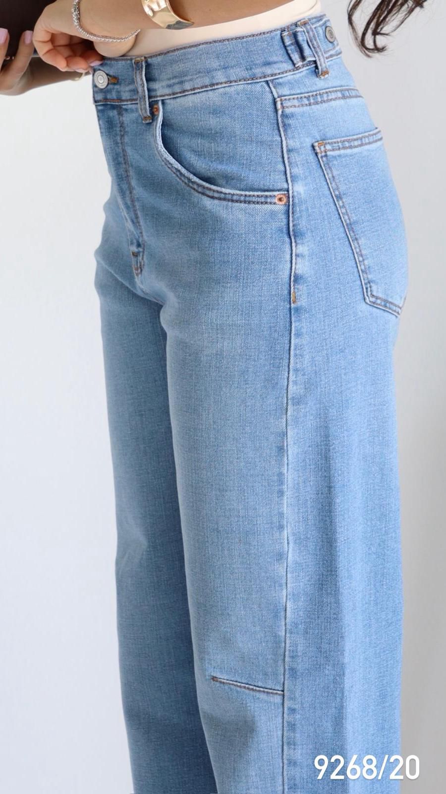 	ג׳ינס Sexso 9268/20 רגל רחבה מבט צד