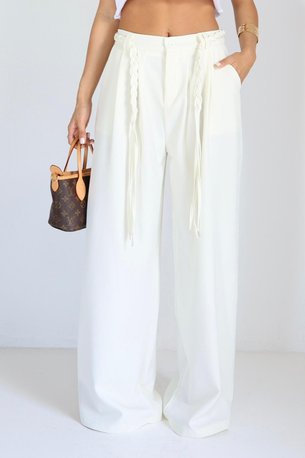 מכנס Motal אופנת נשים לוק יומי אלגנטי