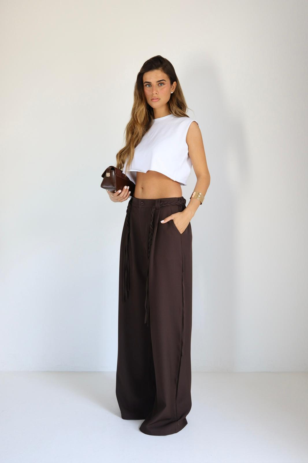 מכנס Motal גזרה רחבה מחמיאה לנשים