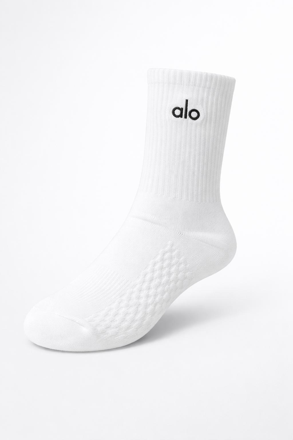 גרבי Alo לבנות לנשים עם לוגו