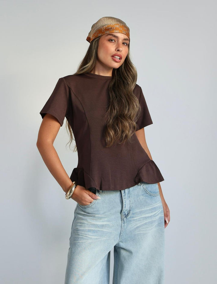 חולצת Mali בגזרה מחויטת לנשים