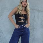 Bodysuit Black Gold Detail22