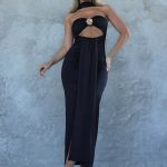 black dress