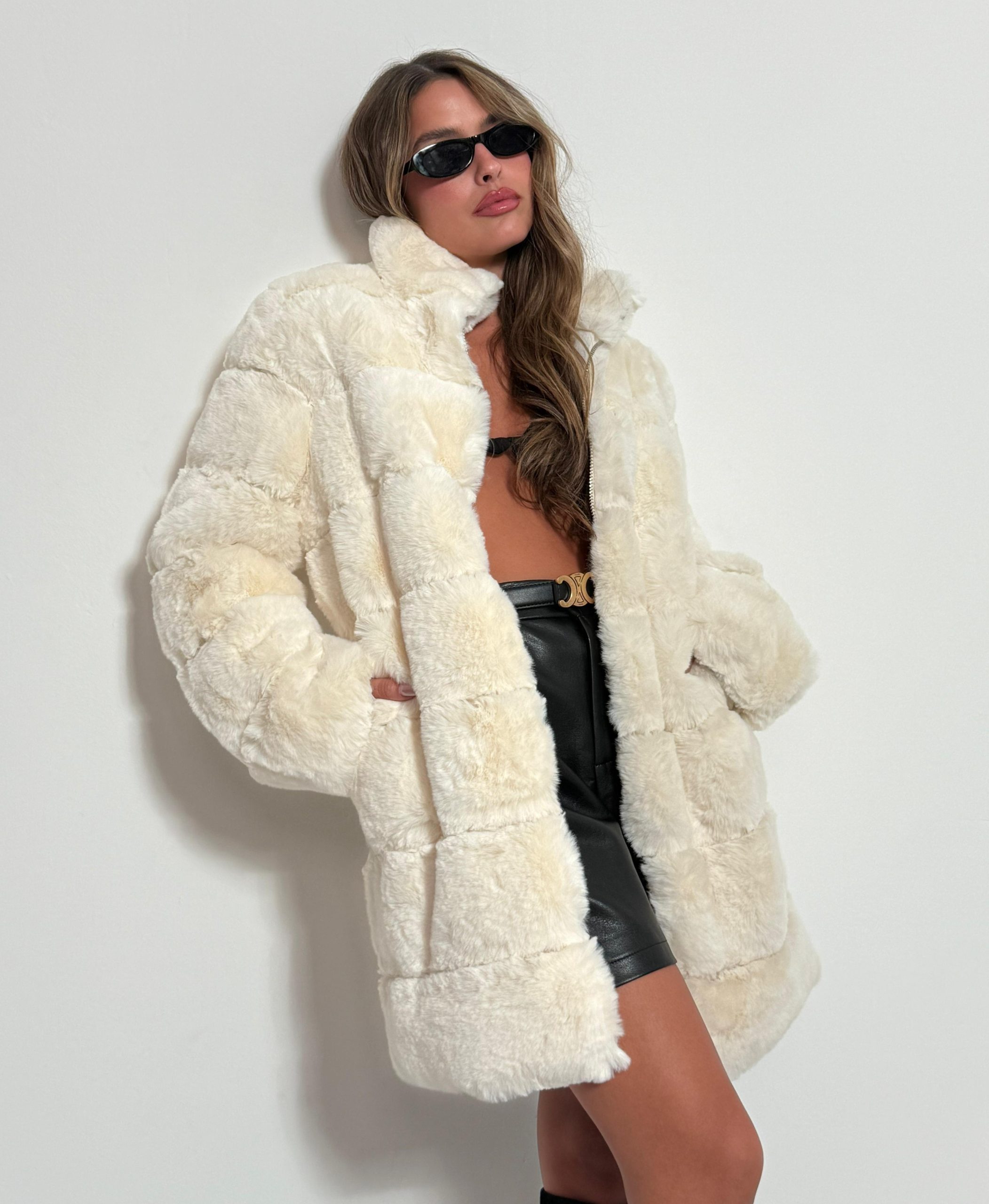 מעיל פרווה Dariya