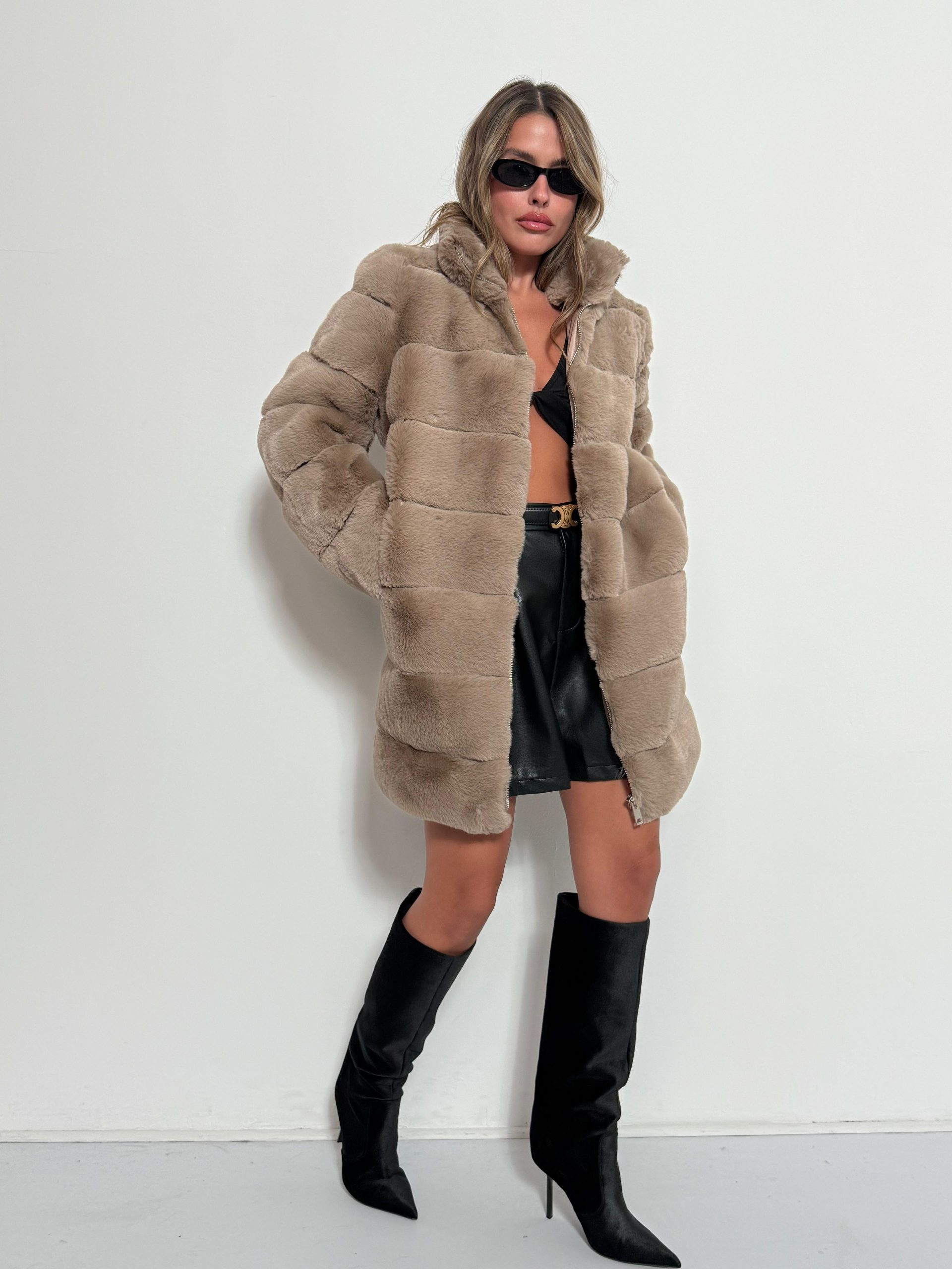 מעיל פרווה Dariya