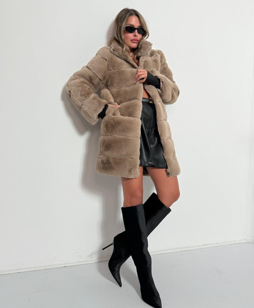 מעיל פרווה Dariya