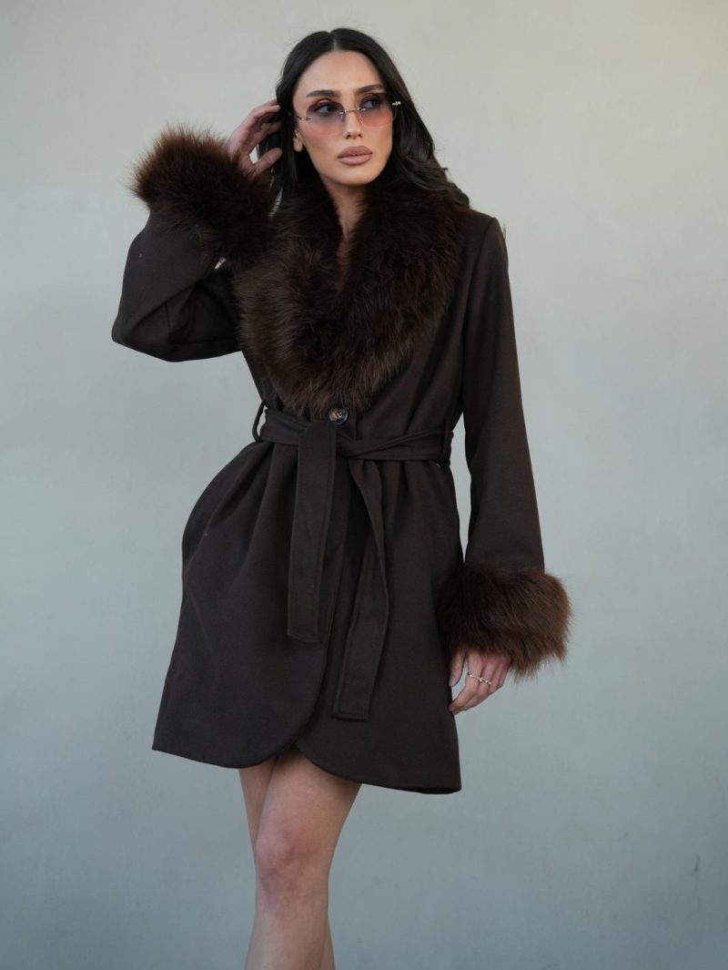 ג'קט צמר פרווה Peri