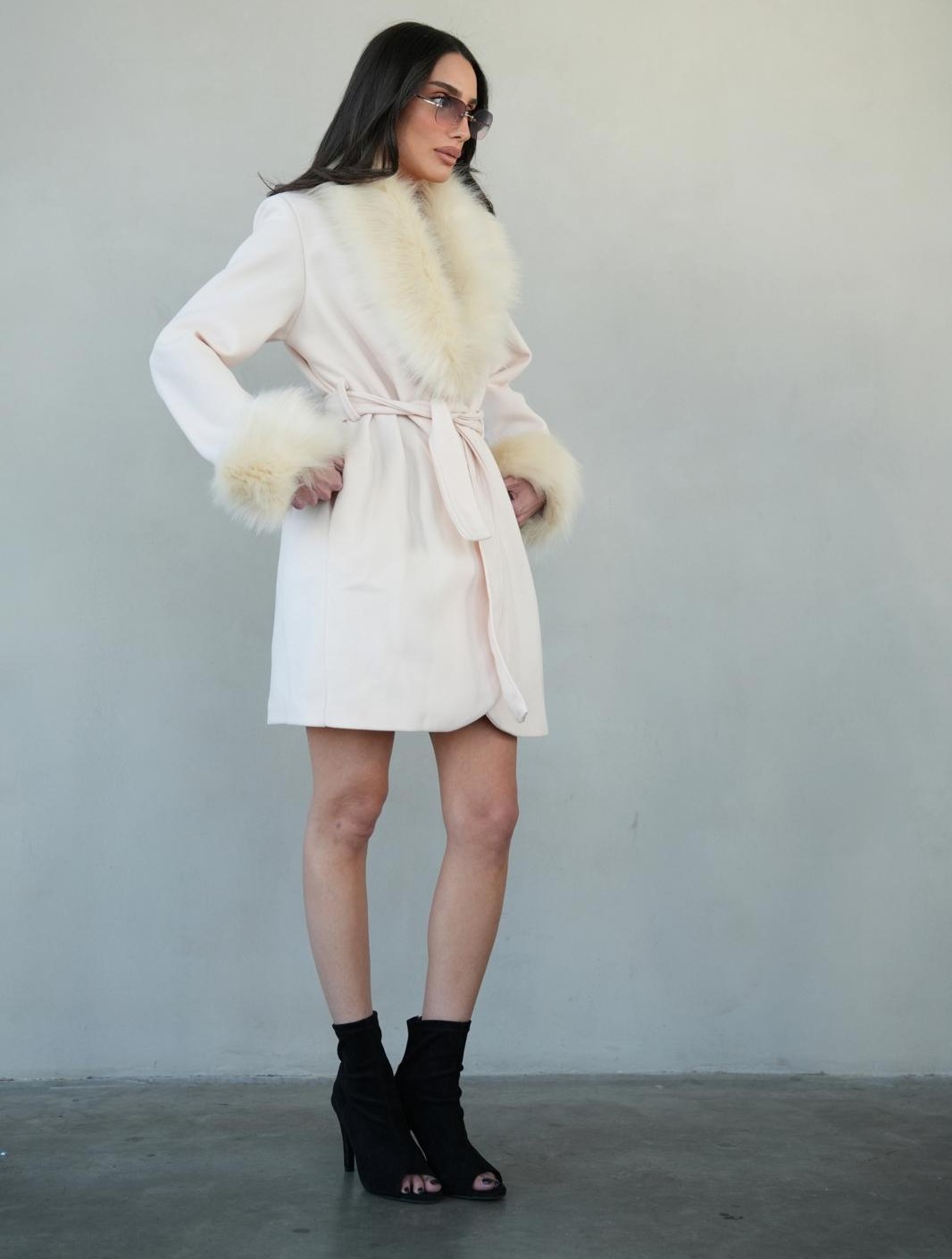 ג'קט צמר פרווה Peri