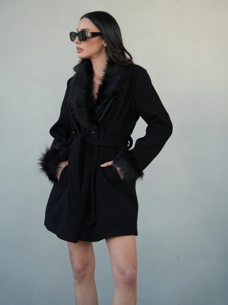 ג'קט צמר פרווה Peri