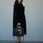 מעיל טד פרווה ארוך לנשים בגזרה מחמיאה