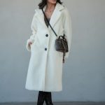 מעיל טד פרווה ארוך לנשים בגזרה מחמיאה