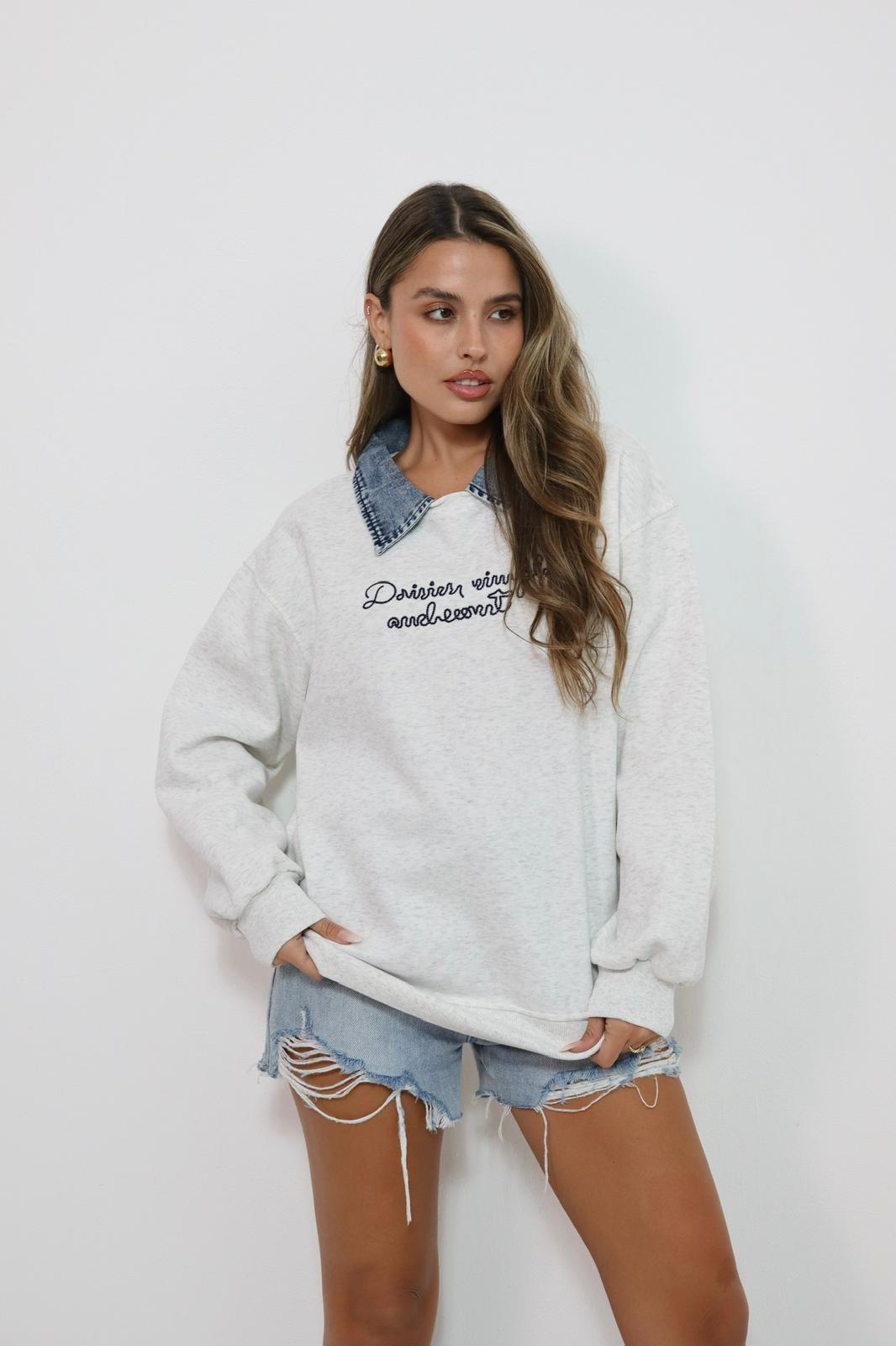 חולצת Shalev שילוב גינס